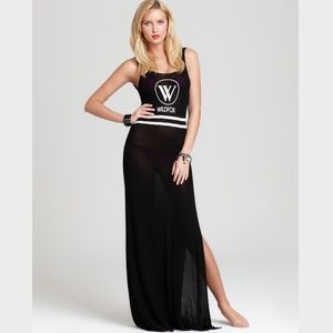 NWOT Wildfox Swim Black Yatch Club Maxi Dress